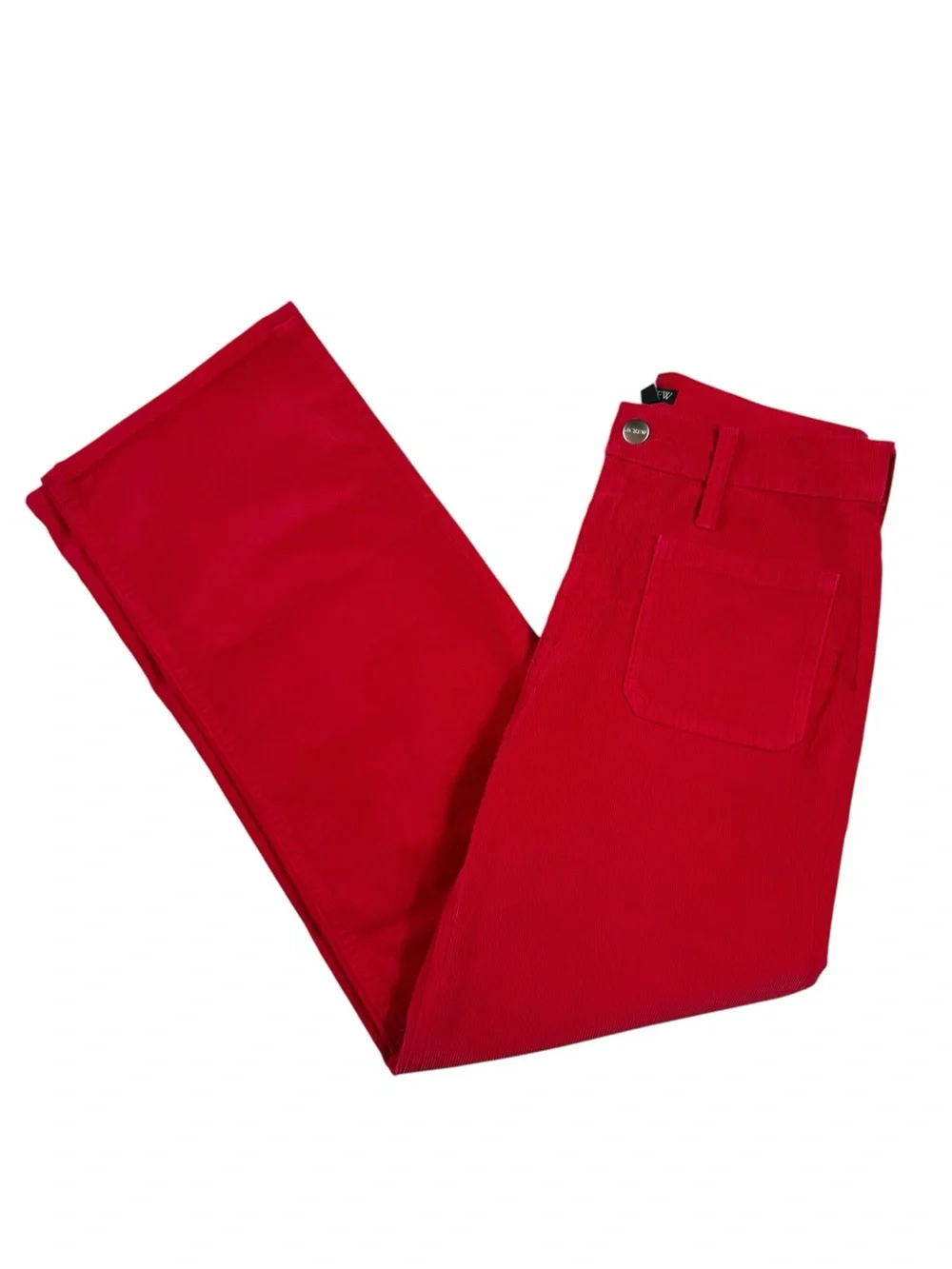 J. Crew Sailor Slim Wide leg Stretch Corduroy pants, 24.